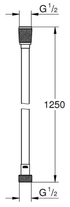 Смеситель для гиг.душа встроенный GROHE BauLoop 125078