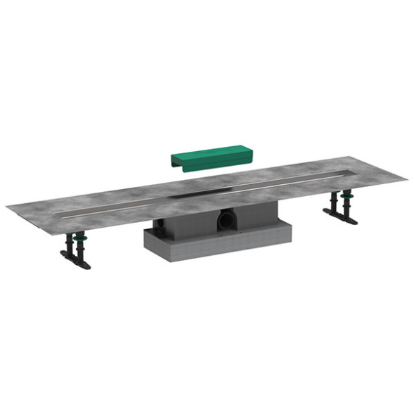 Трап линейный для пола 1000, со скрытой монтажной частью Hansgrohe uBox Universal 56026180