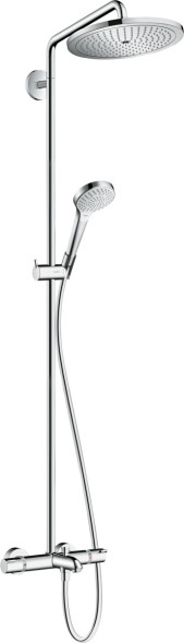 HG26792000 Croma Select S Showerpipe 280 1jet Душевая система с термостатом для ванны