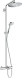 HG26792000 Croma Select S Showerpipe 280 1jet Душевая система с термостатом для ванны