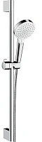Душевой гарнитур 65, белый/хром Hansgrohe Crometta VaRio 26532400