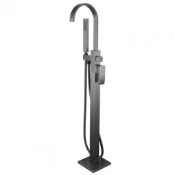 Смеситель ABBER Wasserfall AF8615NG напольный, оружейная сталь