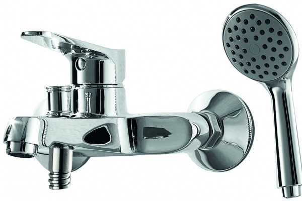 F6111147C-B BRAVAT ECO Смеситель для ванны с коротким изливом