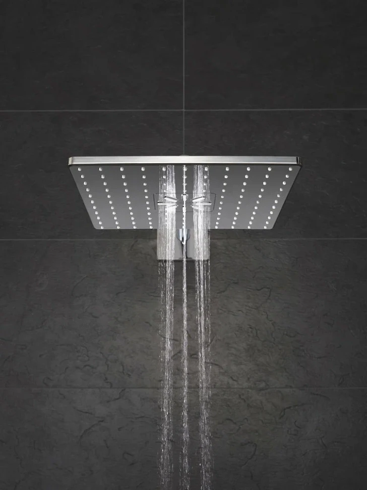 Верхний душ с кронштейном 310, 2 режима струи, хром Grohe Rainshower 310 SmartActive 26479000