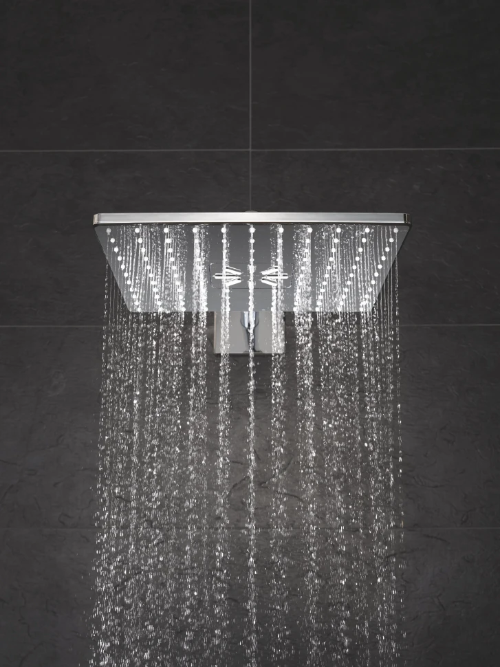 Верхний душ с кронштейном 310, 2 режима струи, хром Grohe Rainshower 310 SmartActive 26479000