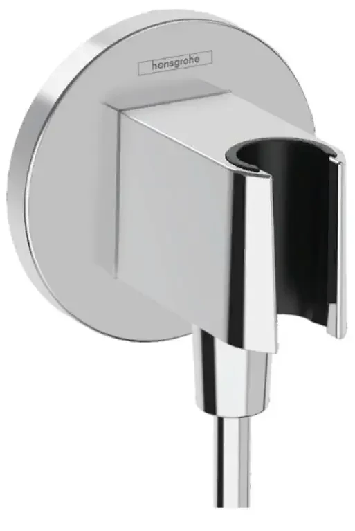 Подключение для душевого шланга с держателем для душа, хром Hansgrohe Fixfit Porter S 26888000