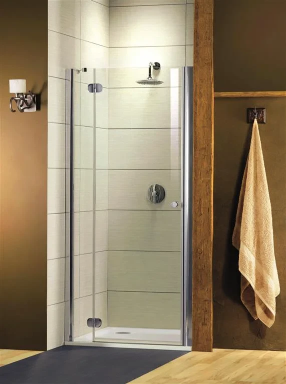 Душевая дверь 1000х1850, правая, графитовое стекло, хром Radaway Torrenta DWJ 32020-01-05N