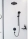 Верхний душ 280, черный Hansgrohe Croma 26220670