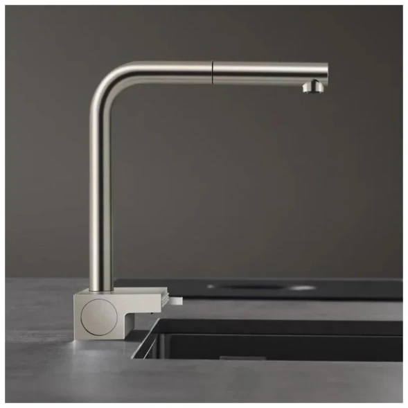 Смеситель для кухни, шлиф.хром Hansgrohe Aquno Select M81 73836800