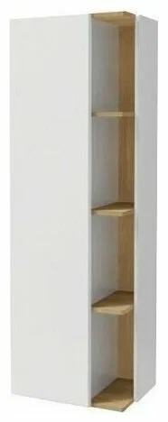Шкаф-пенал 50, подвесной, шарниры слева, белый глянец Jacob Delafon Terrace EB1179G-G1C