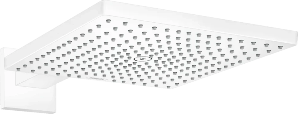 Верхний душ с кронштейном 300, белый Hansgrohe Raindance E 26238700