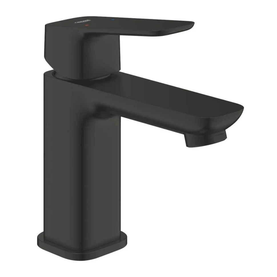 Смеситель для раковины, размер S, черный Grohe Cubeo 1016992430