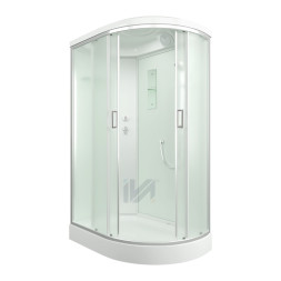 Душевая кабина IVA SC012CML 1200*800*2150 низкий поддон, светлое стекло