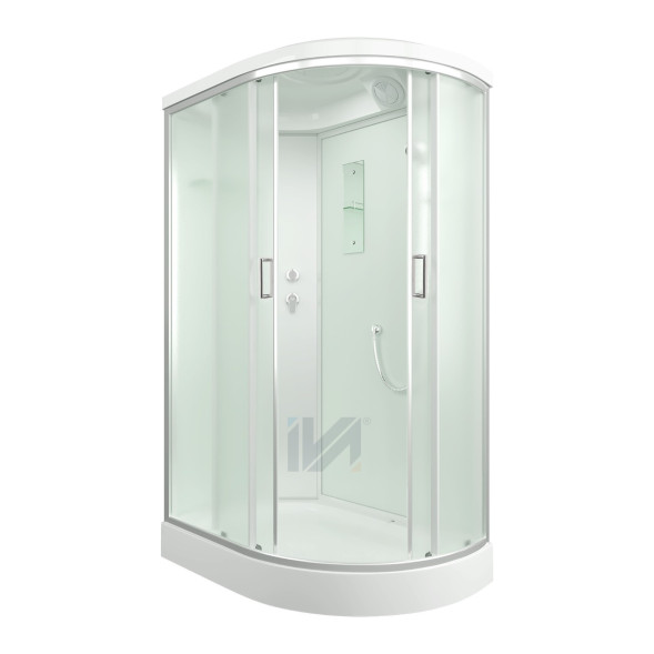 Душевая кабина IVA SC012CML 1200*800*2150 низкий поддон, светлое стекло