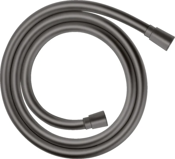 Душевой шланг 1250, шлиф.черный хром Hansgrohe Isiflex 28272340