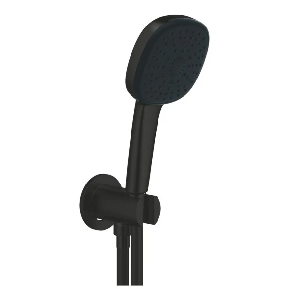 Ручной душ с держателем и шлангом, черный Grohe Tempesta Cube 110 269102433