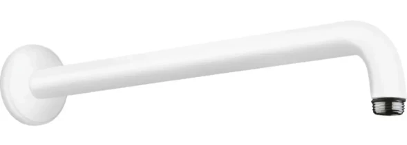 Кронштейн для верхнего душа 389, настенный, белый Hansgrohe 27413700