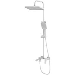 Душевая система Haiba HB24575-8 тропический душ белый