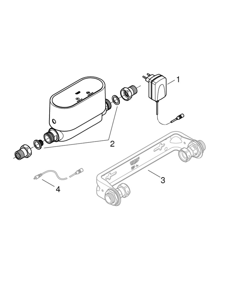 GROHE Sense Guard Интеллектуальное управление водой