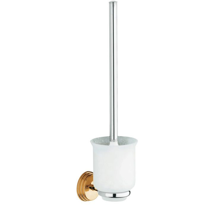 Туалетный ершик, комплект, хром/золото Grohe Sinfonia 40054IG0