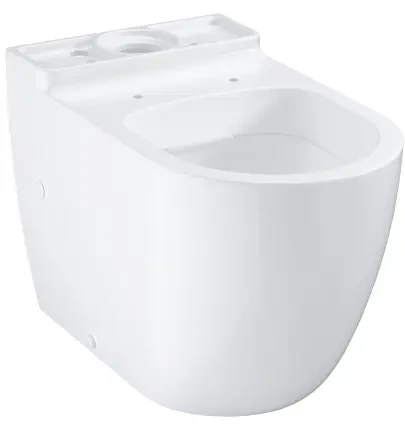 Унитаз напольный, безободковый, белый Grohe Bau Ceramic 39910000