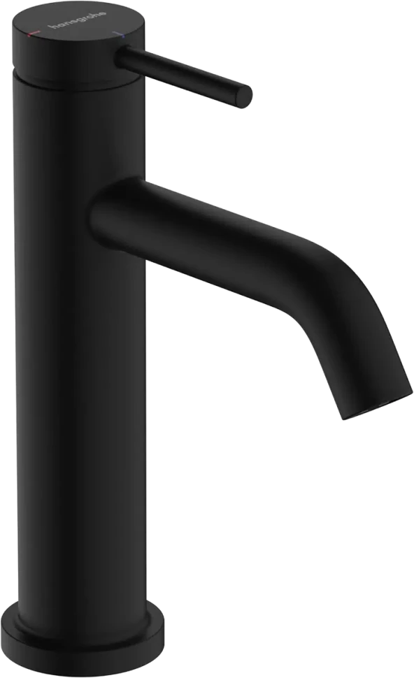 Смеситель для раковины 110, с донным клапаном, черный Hansgrohe Tecturis S 73314670