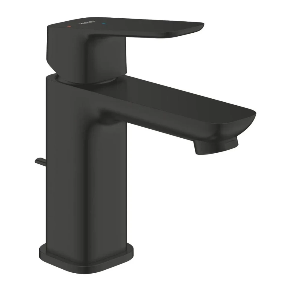 Смеситель для раковины, размер S, черный Grohe Cubeo 1017302430