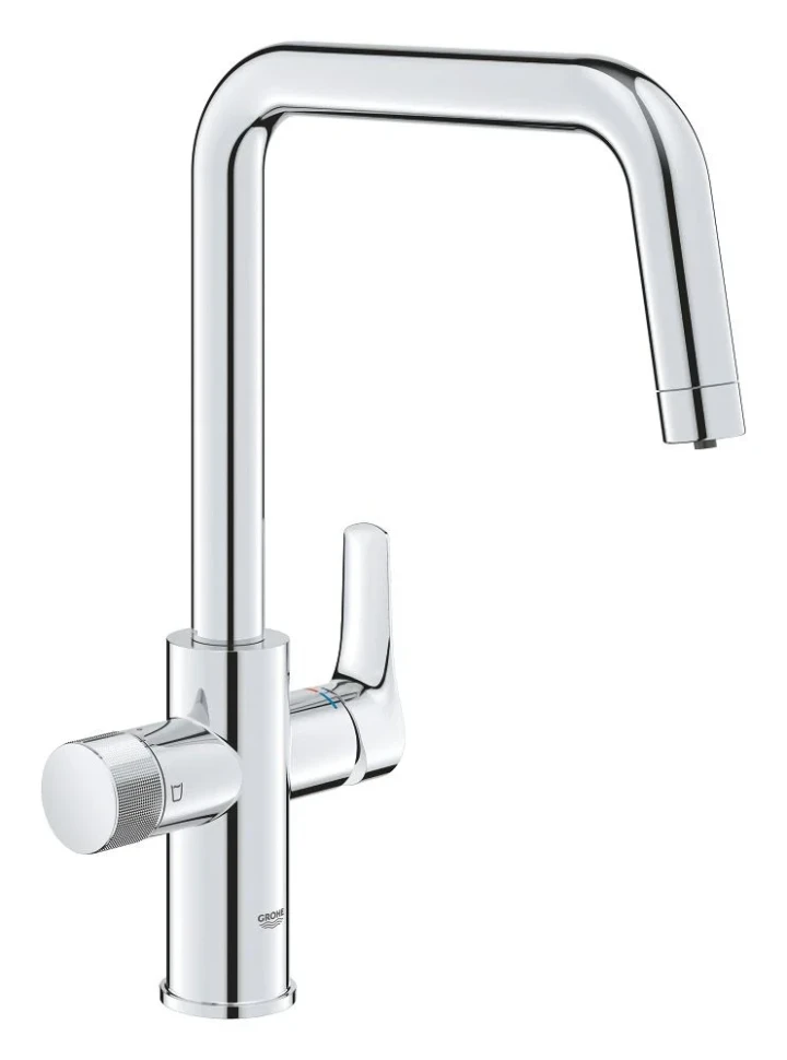 Смеситель для кухни, с возможностью подключения фильтра, хром Grohe Blue Pure BauCurve 30583000