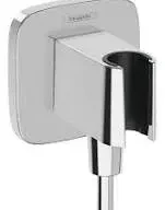 Подключение для душевого шланга с держателем для душа, хром Hansgrohe Fixfit Porter Q 26887000