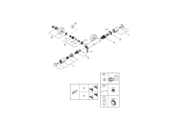 Термостат для душа, внешний монтаж, хром Grohe Grohtherm 800 Cosmopolitan 34765000