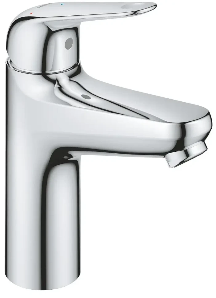 Смеситель для раковины с донным клапаном, размер M, хром Grohe Euroeco 24269001