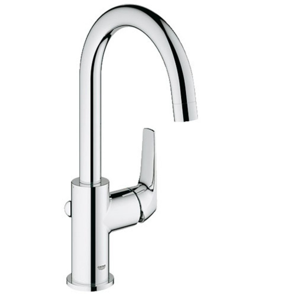Смеситель для раковины, высокий излив, хром Grohe BauFlow 23086000