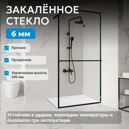 Душевая перегородка ABBER Immer Offen AG60120B