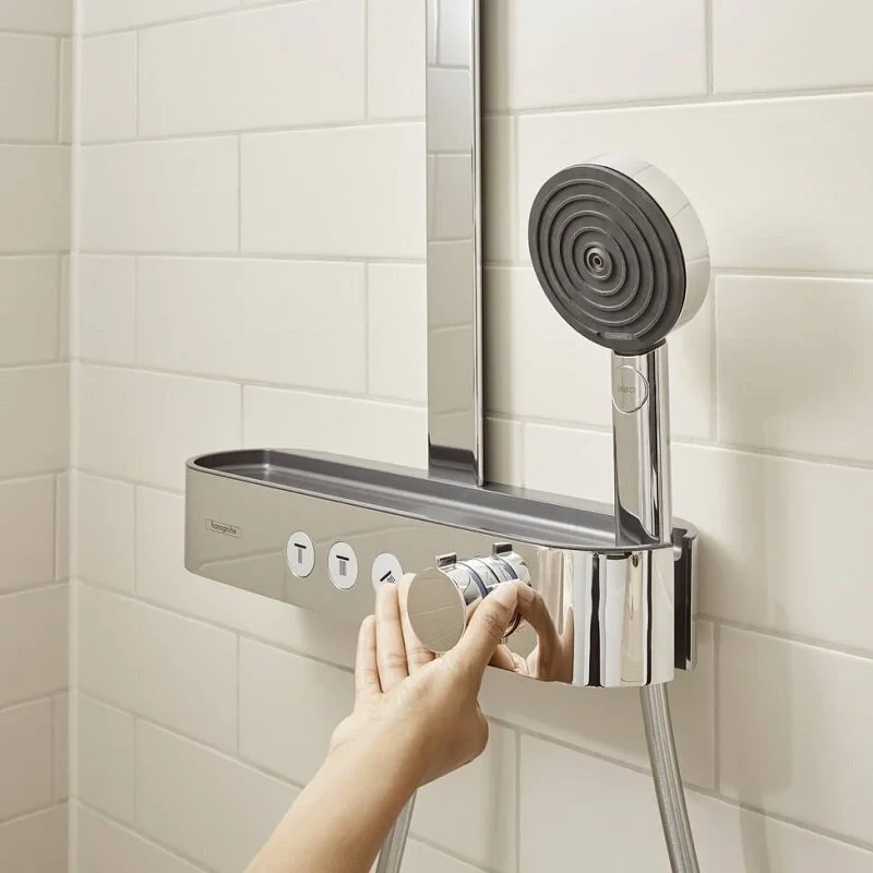 Душевая система с термостатом для душа, хром Hansgrohe Pulsify Showerpipe 260 24240000