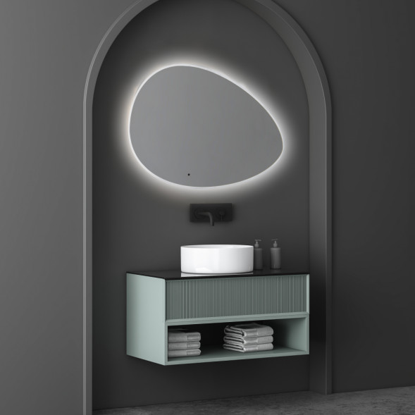 Зеркало ABBER Kontur AG6301SC-0.92 с подсветкой, бесконтактный выключатель, диммер