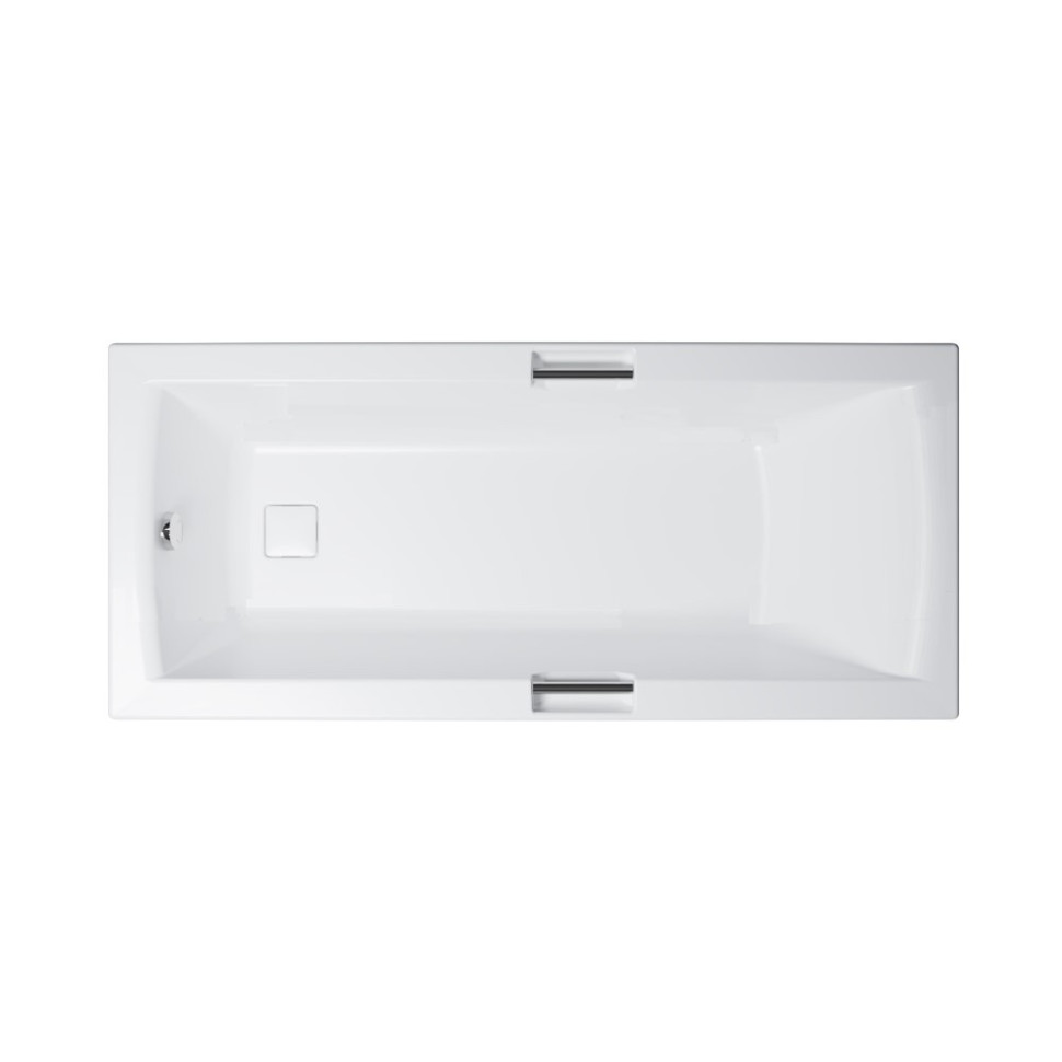 Ванна Алекса 170 в комплекте с каркасом и сифоном