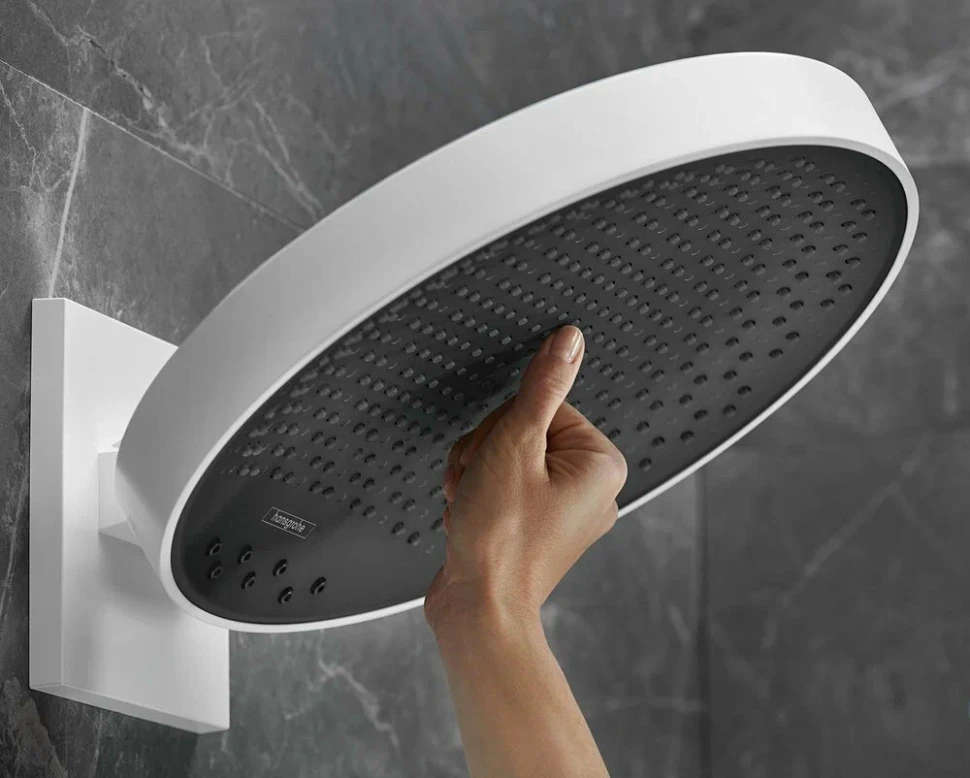 Верхний душ 360, с настенным креплением, хром Hansgrohe Rainfinity 26234000