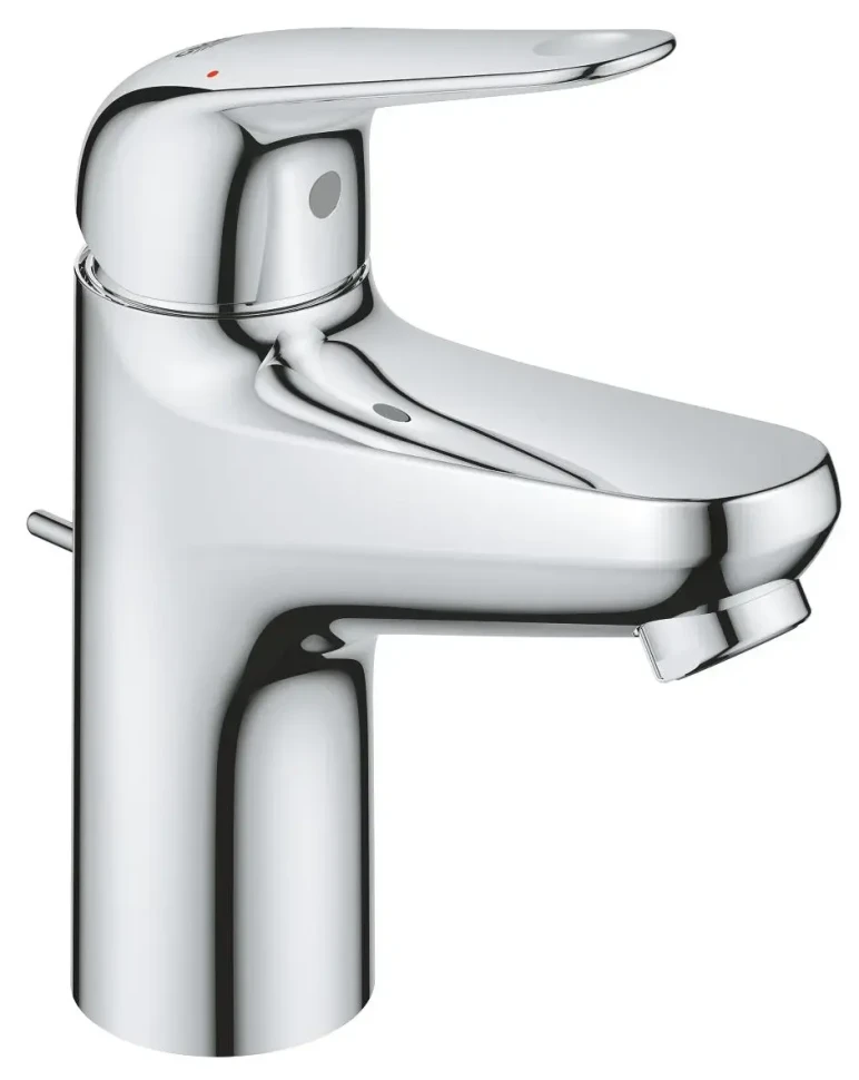 Смеситель для раковины GROHE Euroeco 23262001 с донным клапаном, хром (23262001)