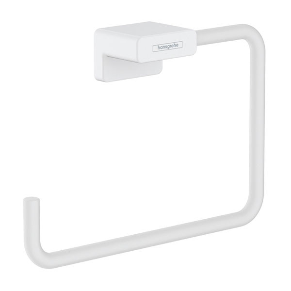 Держатель для полотенца, кольцевой, белый Hansgrohe AddStoris 41754700
