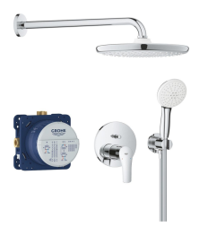 Душевая система со смесителем для душа, встраиваемая, хром Grohe Eurosmart 25288000
