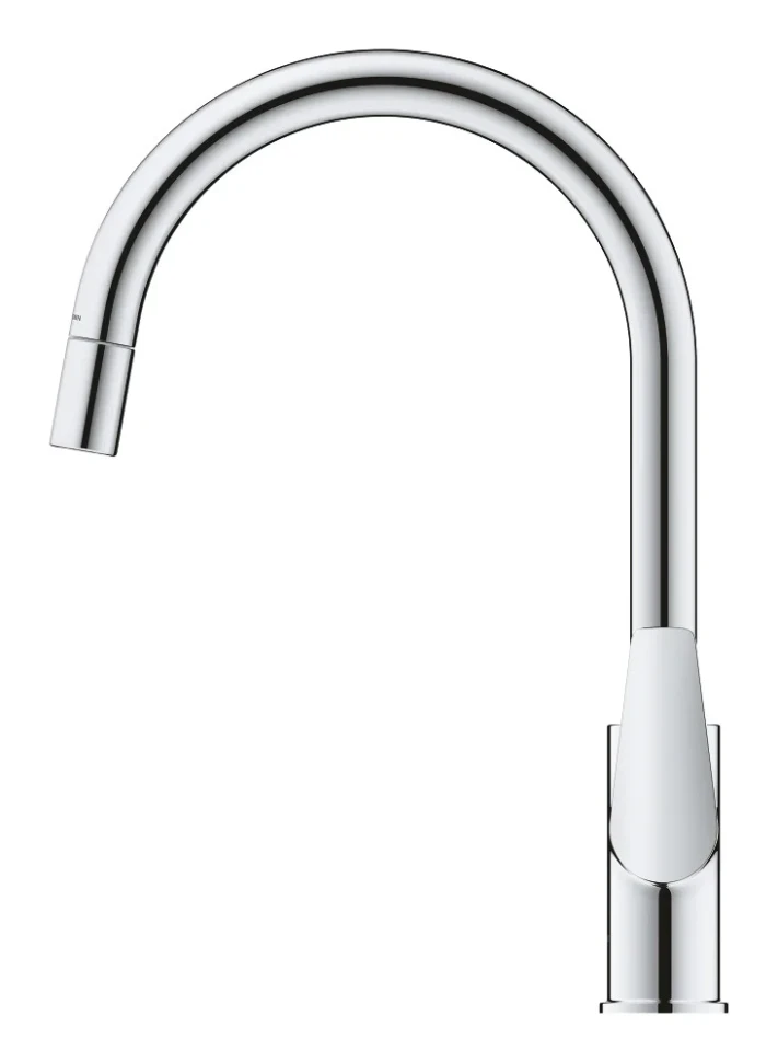 Сместель для мойки GROHE BauEdge однорычажный 1/2″, DN 15, хром (30536000)