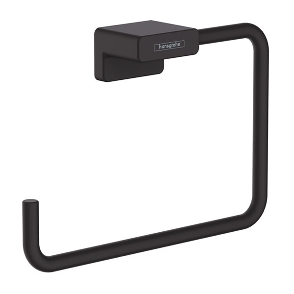 Держатель для полотенца, кольцевой, черный Hansgrohe AddStoris 41754670