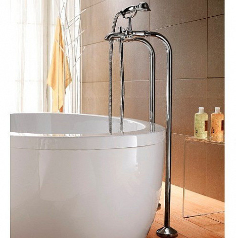 F677111C-B BRAVAT Summer Rain Отдельностоящий смеситель для ванны