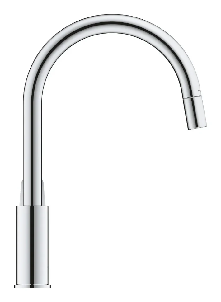 Сместель для мойки GROHE BauLoop однорычажный 1/2″, DN 15, хром (30543000)