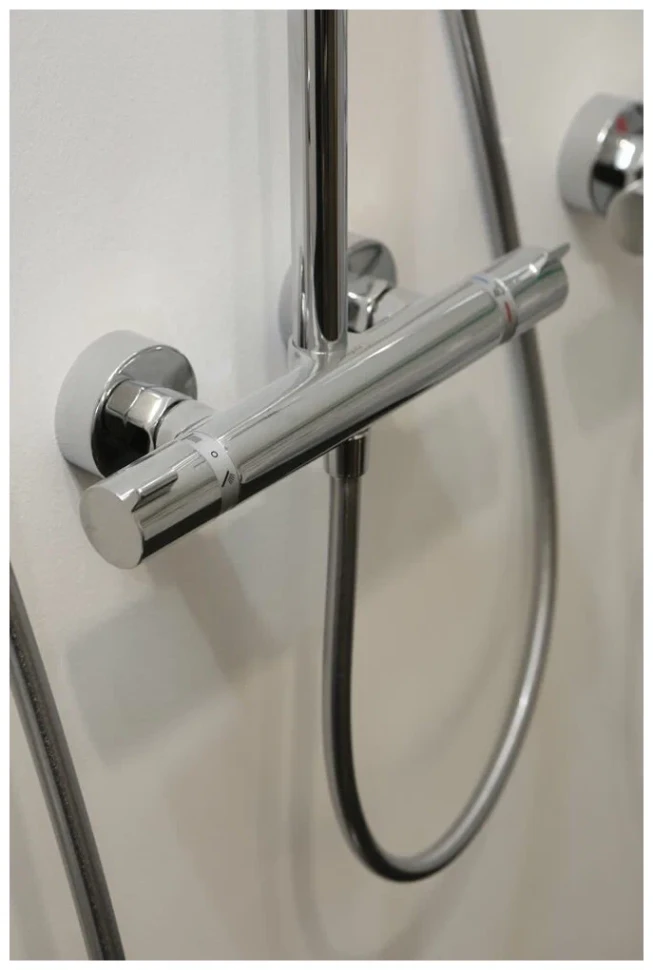 Душевая система с термостатом для душа, хром Hansgrohe Raindance Select S Showerpipe 300 27133000