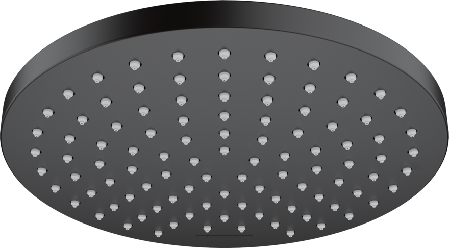 Верхний душ 200, круглый, черный Hansgrohe Vernis Blend 26271670