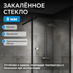 Душевая перегородка ABBER Immer Offen AG61100B8
