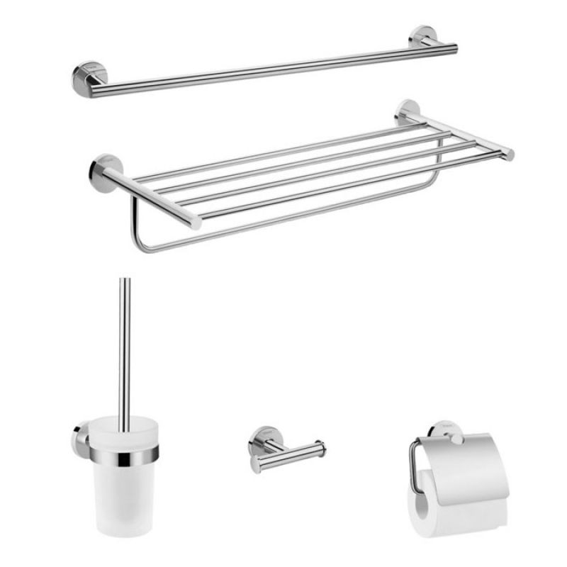 Набор аксессуаров, 5 предметов, хром Hansgrohe Logis Universal 41728000