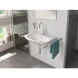 Раковина подвесная 65, с крепежами, с переливом, альпин-белый Grohe Bau Ceramic 39420000