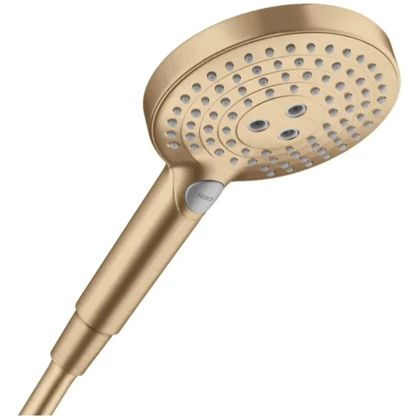 Ручной душ 120, шлифованная бронза Hansgrohe Raindance Select S 3jet 26530140